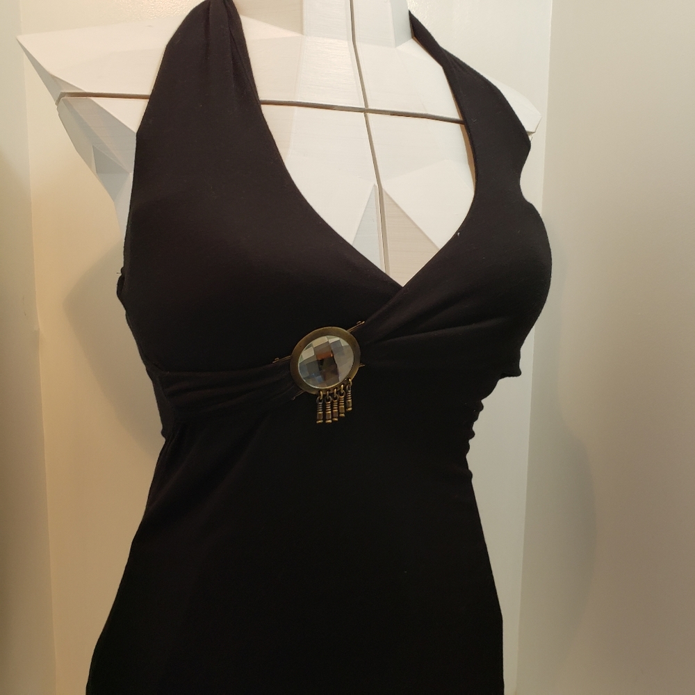 Vertigo Paris NWT halter New LARGE